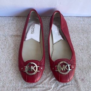 Michael Kors Red Slip On Flat Shoe size 6.5